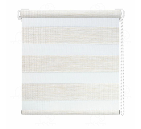 Рулонная штора Вудэн (014.01) Белый 48х160 фото 1